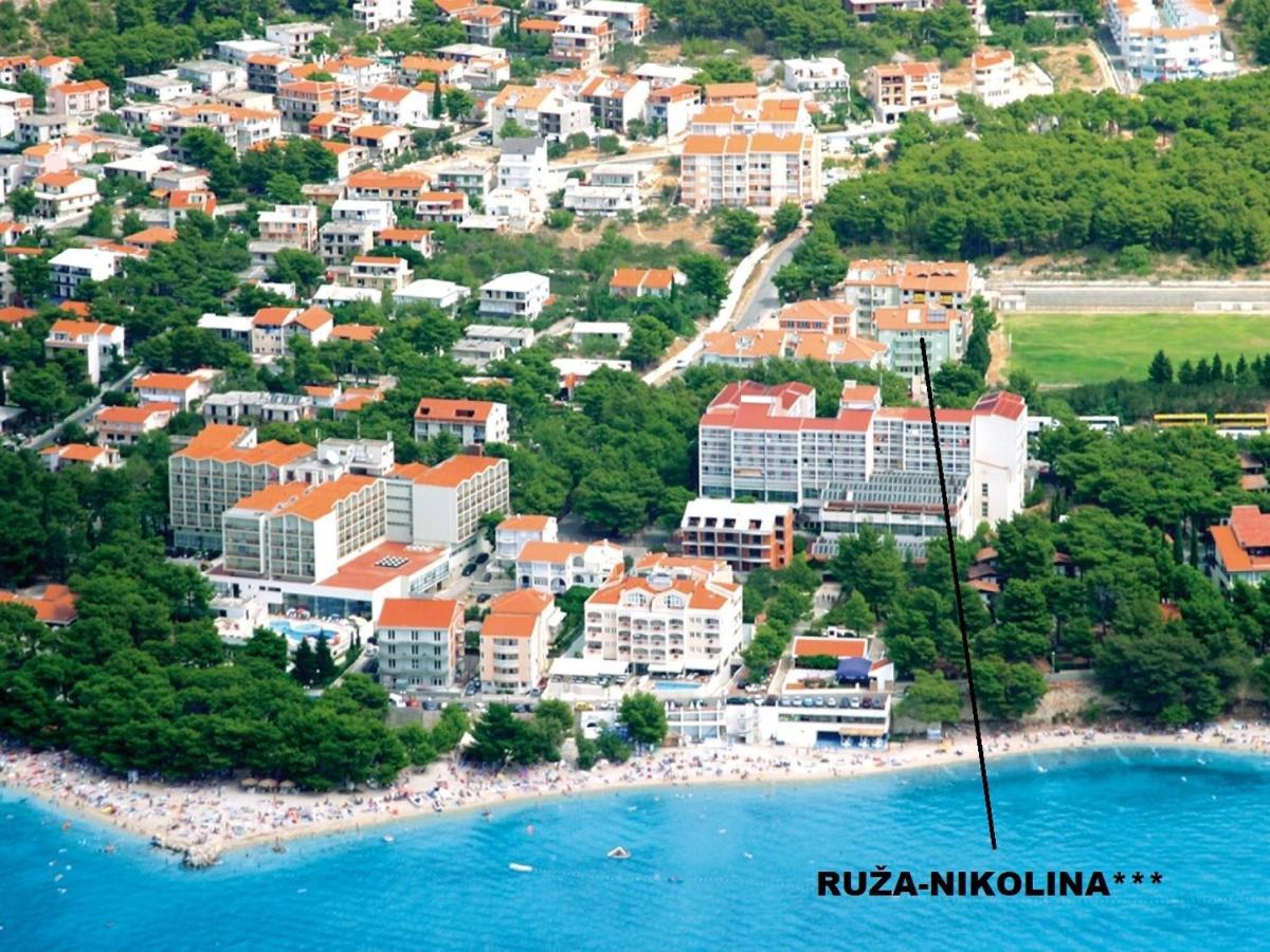 Ruza&Nikolina "1" Apartmani - Baška Voda Exterior foto
